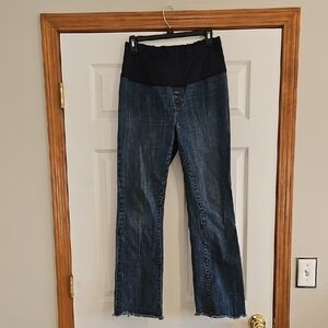 Gap maternity straight leg jeans